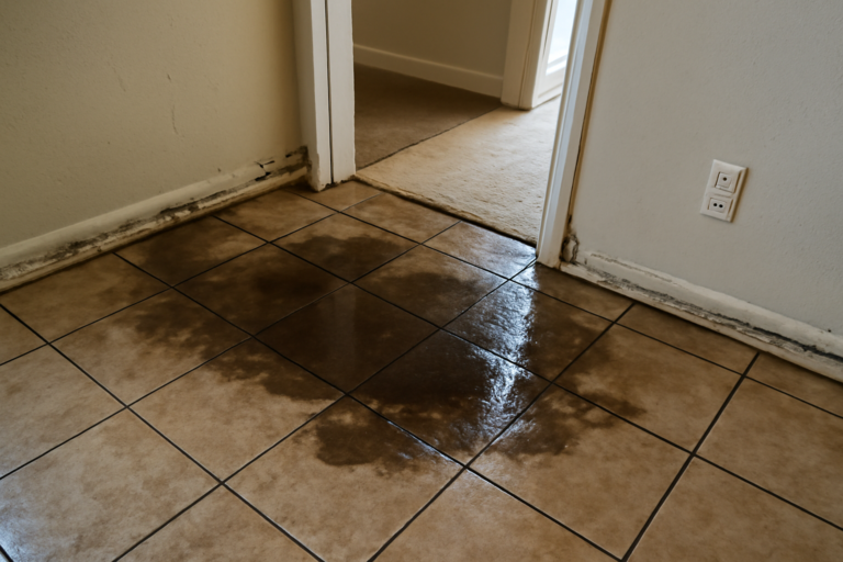 Tile Floor Water Extraction