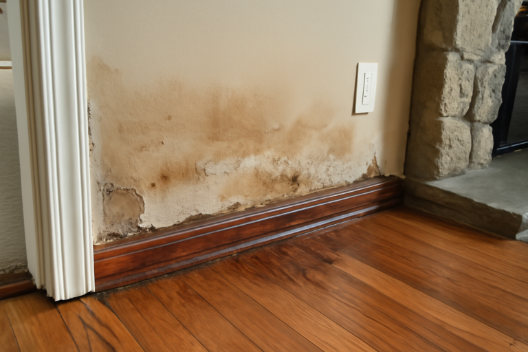 Wood Trim Water Damage Restoration